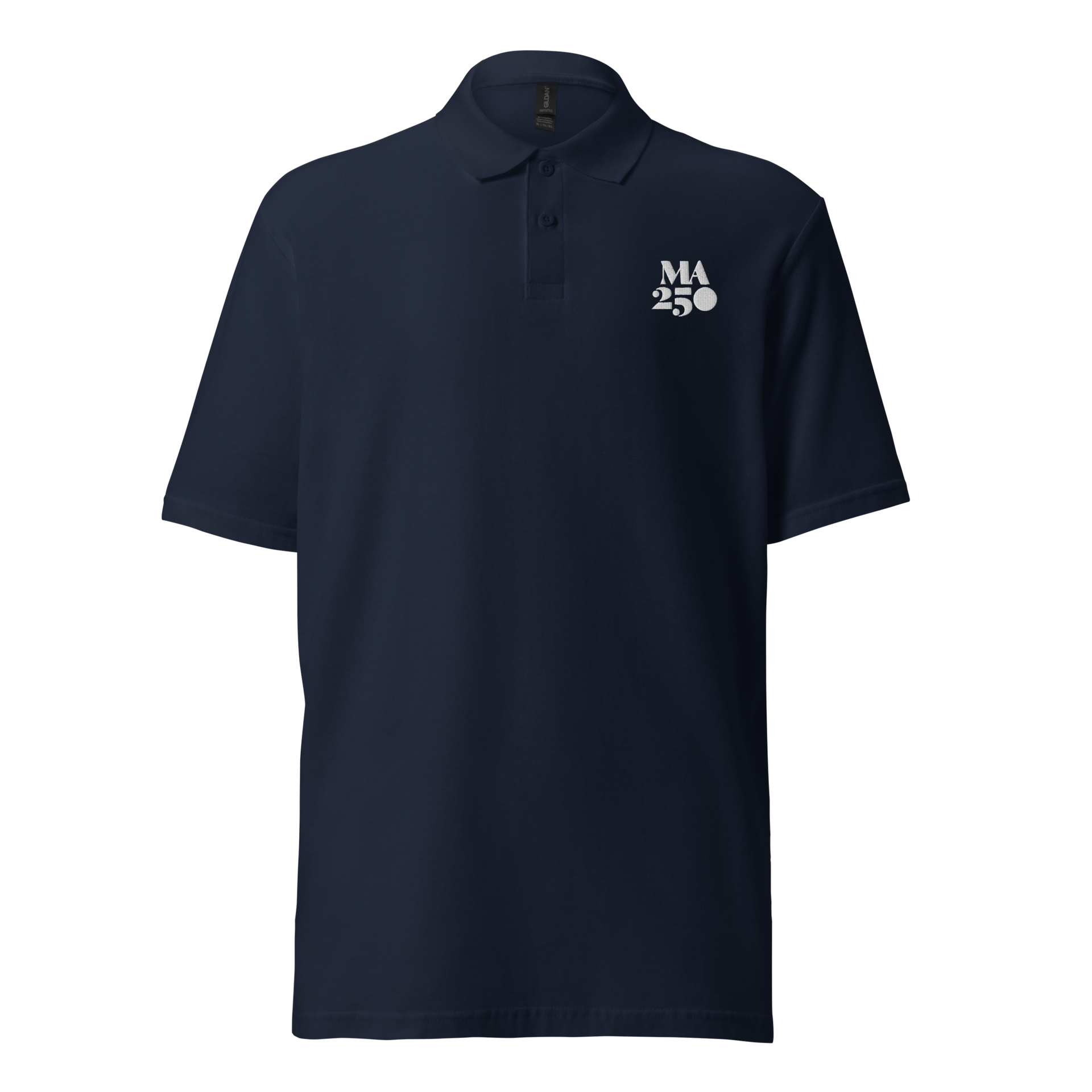 FR2 GOLF polo shirt ブルー 半袖 2_tone_golf_shirt_blue_white__